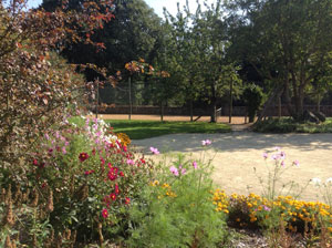 Jardin fleurs les chenes rouges300